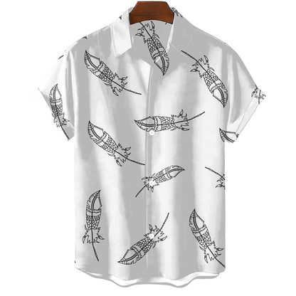 FeatherFluff - Men's Casual Shirt