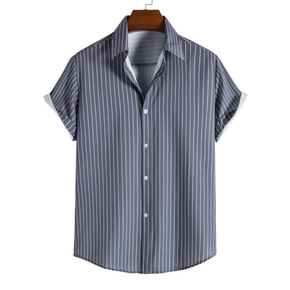 Stripe It Rich - Men's Casual Shirt