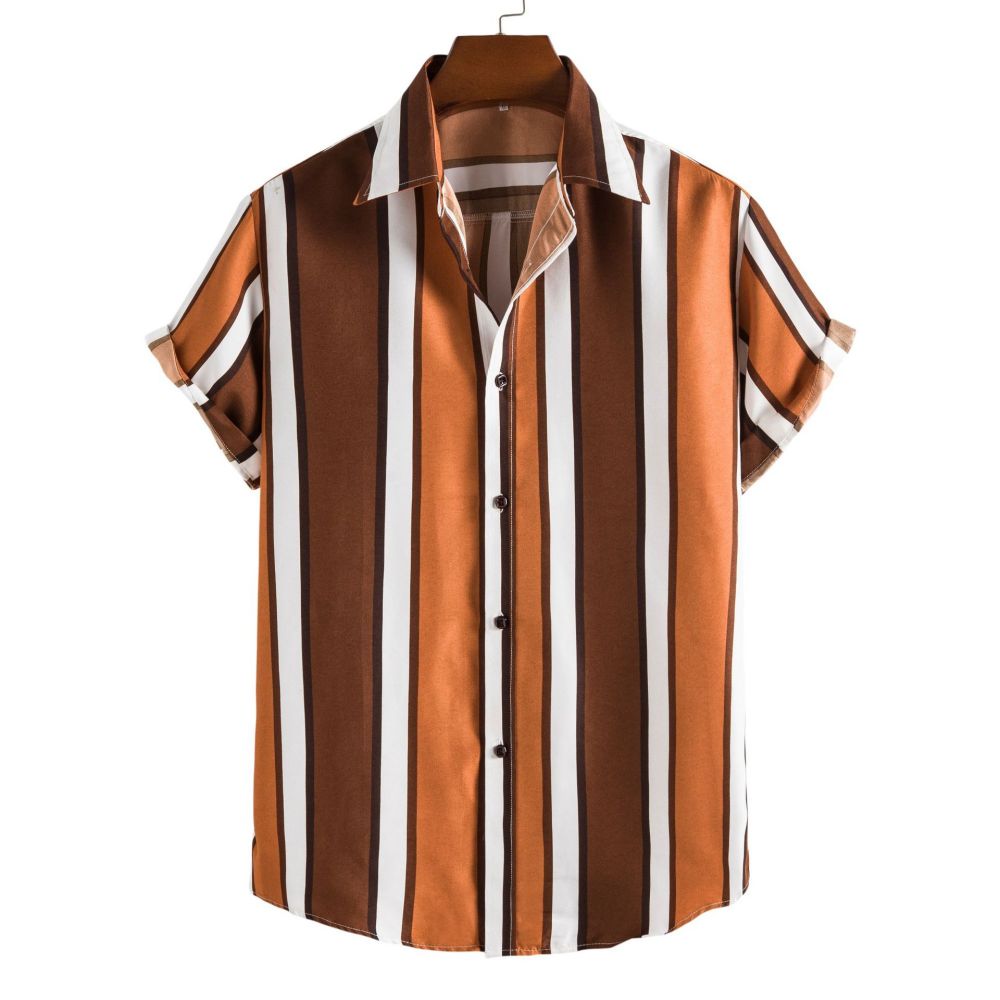 Stripe It Rich - Men's Casual Shirt