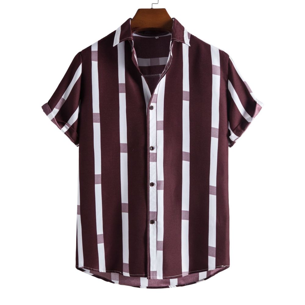 Stripe It Rich - Men's Casual Shirt
