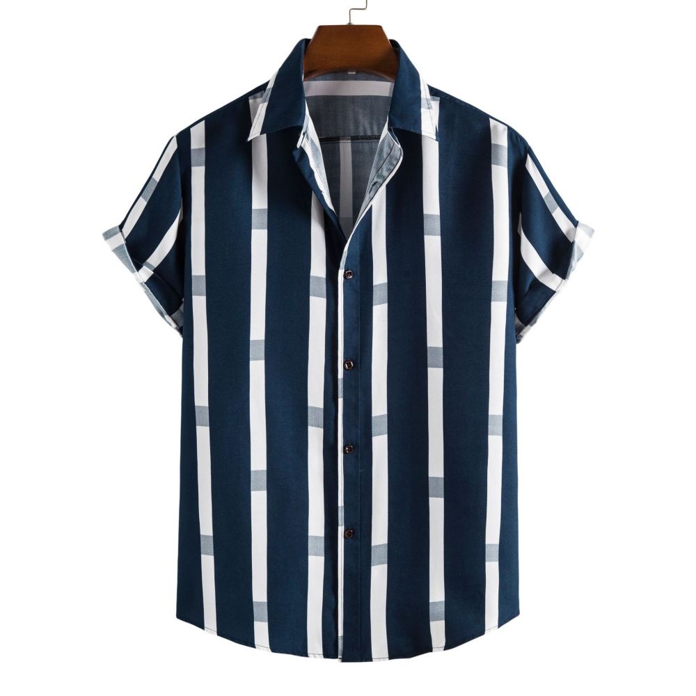 Stripe It Rich - Men's Casual Shirt