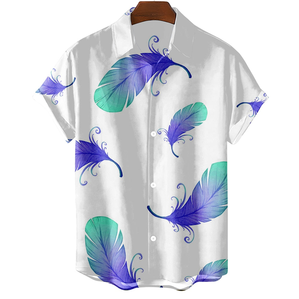 FeatherFluff - Men's Casual Shirt